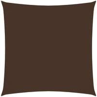 Sunshade Sail Oxford Fabric Square 4.5x4.5 m Brown