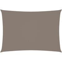 Sunshade Sail Oxford Fabric Rectangular 2x4 m Taupe