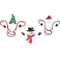 Christmas Character Wine Bottle And Glass Holder - 3 Styles!