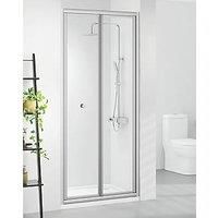 Triton Neo Six Framed Rectangular Bi-Fold Shower Door Chrome 700mm x 1850mm (786TK)