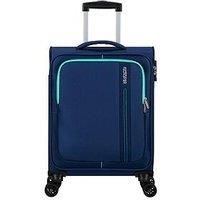 American Tourister Sea Seeker 55x40x20cm Spinner Cabin Case - Navy