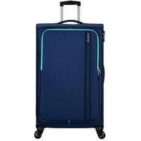 American Tourister Sea Seeker 80cm Large Spinner Suitcase - Navy