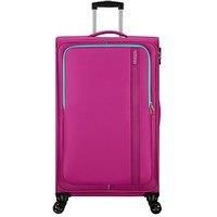 American Tourister Sea Seeker - Spinner XL, Suitcase, 80 cm, 92.5 L, Pink (Deep Fuchsia), XL (80 cm - 92.5 L)