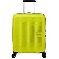 American Tourister Aerostep 55cm 4-Wheel Expandable Cabin Case - Lime