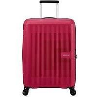 American Tourister Aerostep 67cm 4-Wheel Expandable Suitcase - Pink Flash