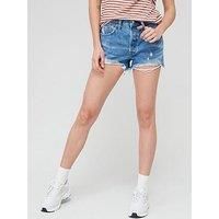 Levi/'s Women/'s 501® Original Shorts Denim Shorts, Oxnard Athens Mid Short, 30W