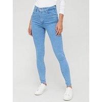 Levi/'s Women/'s 721 High Rise Skinny Jeans, Blue Extra, 26W / 32L