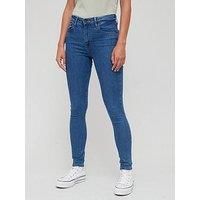 Levi/'s Women/'s 721 HIGH Rise Skinny Bogota Heart Jeans, 26W / 32L