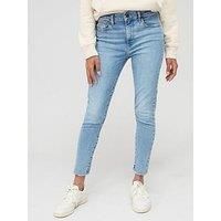 Levi/'s Women/'s 720 High Rise Super Skinny Jeans, Blue, 26W / 32L