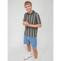 Levi'S Levis Poolside Stripe Polo Shirt- Khaki