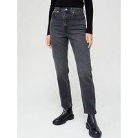 Levi'S 70S High Slim Straight Leg Jean - Black