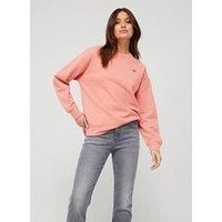 Levi/'s Women/'s Standard Crew Sweatshirt, Terra Cotta, XXS