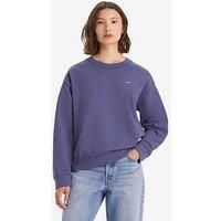 Levi'S Standard Crew Neck Sweatshirt - Crown Blue