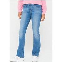 Levis  315 SHAPING BOOT  women's Bootcut Jeans in Blue