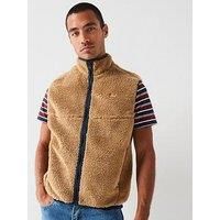 Levi'S Summit Sherpa Gilet - Brown