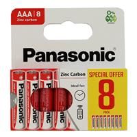 Panasonic Zinc Batteries AAA - Pack Of 8 - Batteries - Stationery Supplies