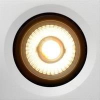 Lucide Fedler LED ceiling spotlight angular white