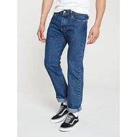 Levi's Men's 501 Original Fit' Jeans, Blue Stonewash Raw, 32W / 32L