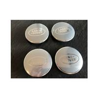 Range Rover L405 Silver 63Mm Land Rover Alloy Wheel Centre Caps 4pcs