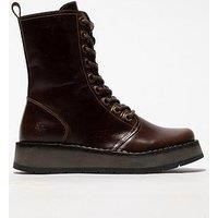 FLY LONDON Women/'s RAMI043FLY Mid Calf Boot, DK. Brown, 3 UK