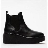 Fly London Hely268Fly Ankle Boot - Black