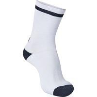 hummel Unisex Elite indendørs sok lav Socks - White/Black, 39-42 EU