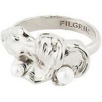 Pilgrim Moon Ring - Silver-Plated