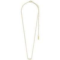 Pilgrim Hope Recycled Necklace Gold-Plated