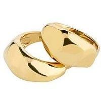 Pilgrim Dune Rings, 2 In A Set, Gold-Plated