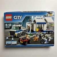 LEGO 60139 City Police Mobile Command Center Set, Truck Toy with Trailer and Motorbike, Jail Break and Chase Toys for Kids