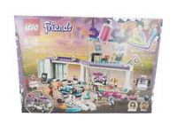 LEGO 41351 Friends Heartlake Creative Tuning Shop with  Rotating Showroom, Emma and Dean Mini Dolls, Racing Toy Cars Set for Kids