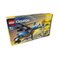 LEGO 31096 Creator 3-in-1 Twin Rotor Helicopter Toy, Jet and ROV Submarine Set