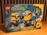 LEGO Minions: Brick-Built Minions and their lair Action Figures (75551)