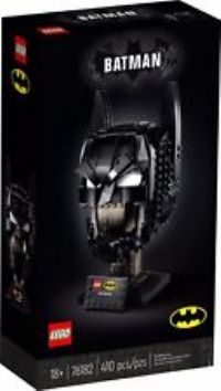 LEGO 76182 DC Batman: Cowl Mask Building Set for Adults, Collectible Superhero Helmet Gift Model