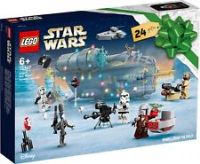 LEGO 75307 Star Wars Advent Calendar 2021 Toy Building Set, The Mandalorian for Kids Age 6 with Baby Yoda Minifigure