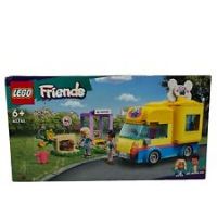 LEGO 41741 Friends Dog Rescue Van, Pet Puppy Playset, Animal Toy for Girls and Boys 6 Plus Years Old, Birthday Gift Idea, 2023 Series Characters