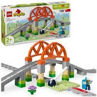 LEGO DUPLO Train Bridge and Tracks Expansion Set Toy 10426