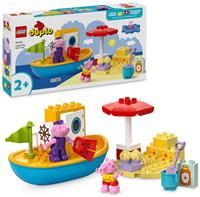 LEGO DUPLO Peppa Pig Boat Trip Toy, Early Development and Activity Toddler Toys with 2 Figures, Summer Bricks Set, Gift Idea for 2 Plus Year Old Girls & Boys 10432