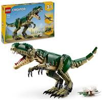 LEGO Creator 3in1 T. rex to Triceratops to Pterodactyl Toys, Dinosaur Figures for 9 Plus Year Old Boys & Girls, Posable Dino Toy Model Building Set, Birthday Gift Idea for Kids 31151