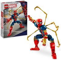 LEGO Marvel Iron Spider-Man Construction Figure, Super-Hero Action Toy for 8 Plus Year Old Kids, Boys & Girls who Love Role-Play Toys, with Armour, Buildable Model, Avengers Gift Idea 76298