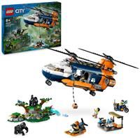 LEGO City 60437 Jungle Explorer Helicopter at Base Camp Age 8+ 881pcs