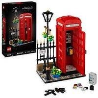 Lego Ideas Red London Telephone Box Set 21347