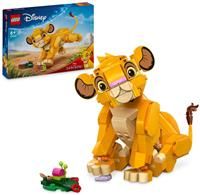 LEGO Disney Simba the Lion King Cub Building Toy for 6 Plus Year Old Girls & Boys, Construction Figure Playset, 1994 Movie Memorabilia Set, Gift Idea for Kids 43243