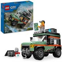 LEGO City Off-Road 4x4 Mountain Truck Toy Set - Building Toys for 6+ Year Old Boys & Girls - Fun Gift Ideas for Birthdays & Holidays - Incl. a Minifigure & Accessories - 60447