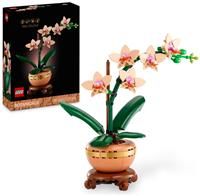 LEGOÂ® Botanicals Mini Orchid Plant Gift, Home Decor Building Kit for Adults 10343