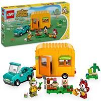 LEGO Animal Crossing Leifâ€™s Caravan & Garden Shop Toy 77054