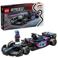 LEGO Speed Champions BWT Alpine F1 Team A524 Race Car Toy with a Collectible Formula 1 Driver Minifigure - Model Kits for 10+ Year Old Boys & Girls or Adult Motorsport Fans 77248