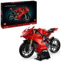 LEGO Technic Ducati Panigale V4 S Motorcycle Model - Building Sets for Adults, Men & Women Aged 18+ - Gifts for Motorbike Fans - 42202