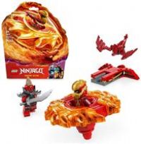 LEGO NINJAGO Kai’s Dragon Spinjitzu Spinner with 2 Minifigures & Flying Elements - Ninja Building Toy for 6+ Year Old Boys & Girls - Small Gift Idea - 71823