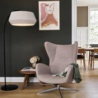 Nordlux Dicte Floor Lamp Light in White - Modern Lighting Homeware Interior Decor Living Room Office Bedroom - E27, 60 Watts, IP20 - 103.5 x 53 x 180 cm; 2.3 Kilograms